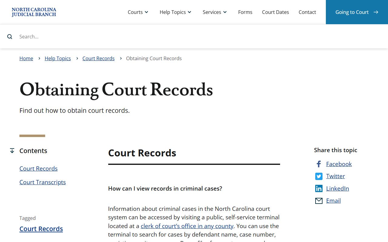 Stanly County court records obtaining court records help topic