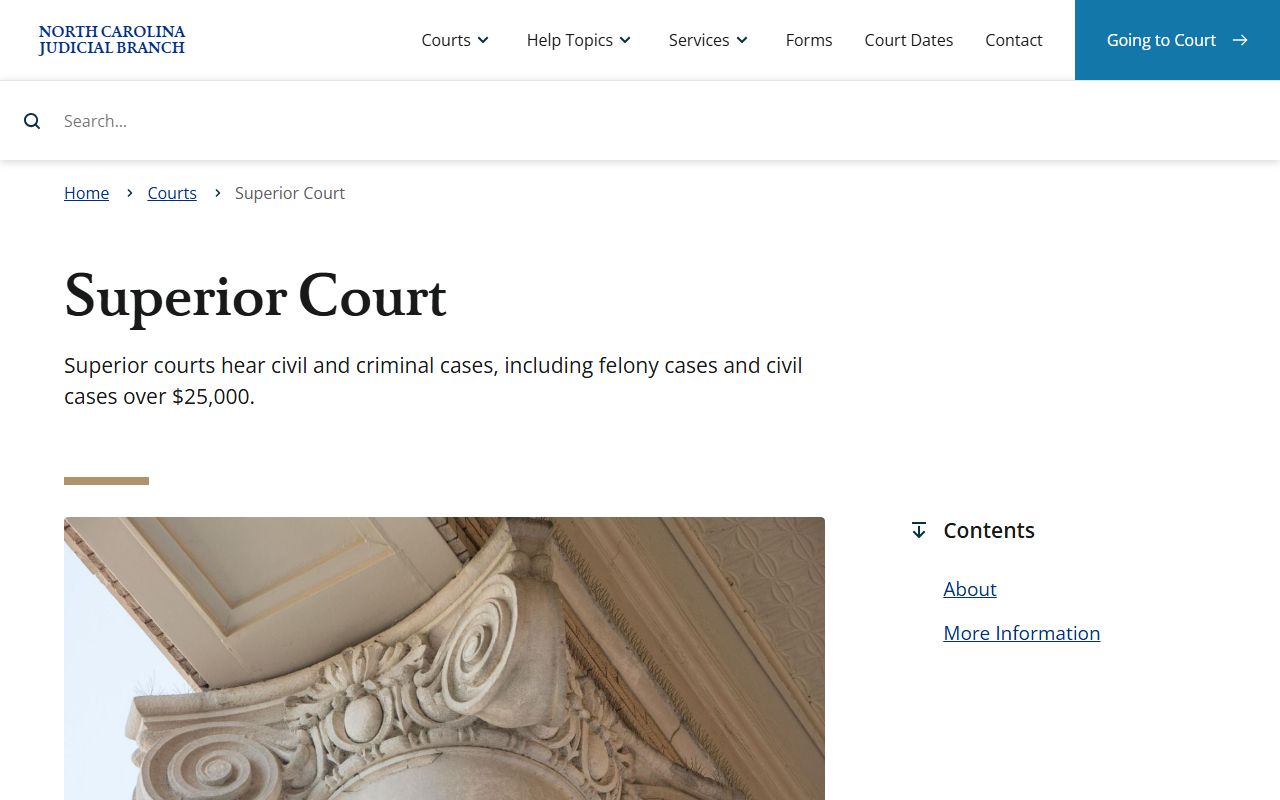 Stanly County Superior Court North Carolina Superior Court overview